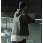 Unisex Jacket Hooded Hooded Jacket Male Spring and Autumn Coat